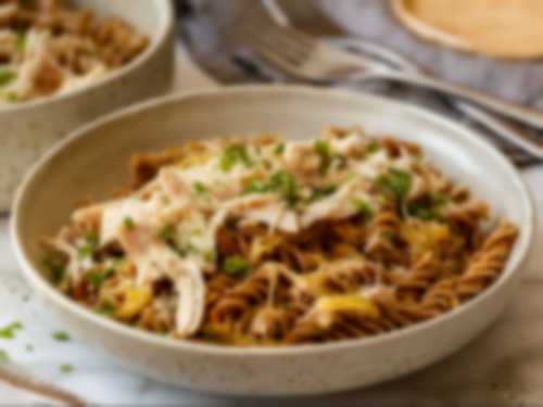 Pasta sa ćuretinom